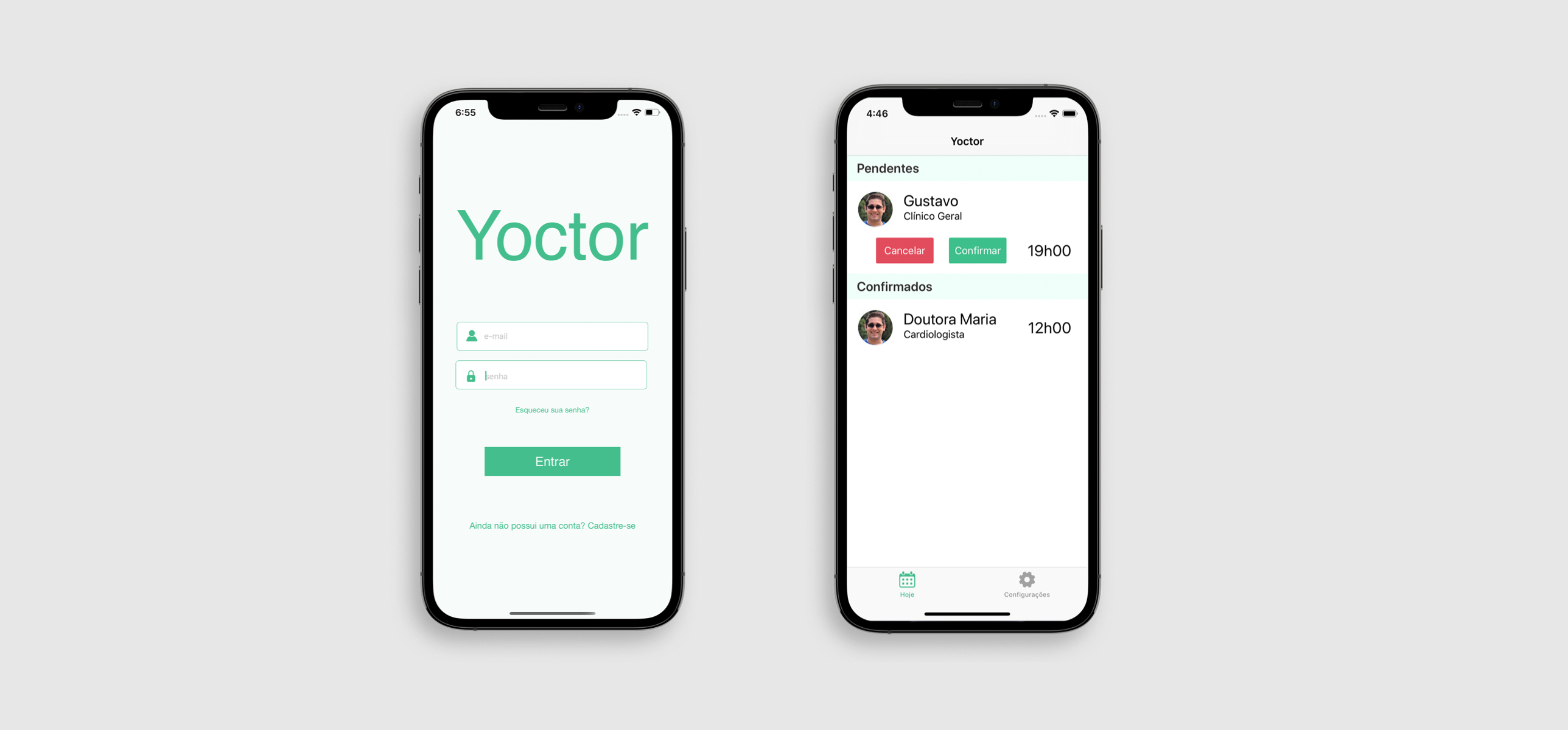 Yoctor — fila de atendimento
